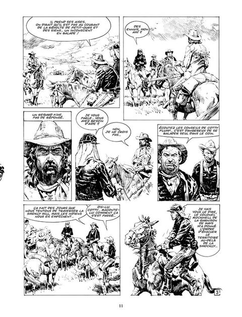 Aperçu de l'album Serpieri - L'Ouest Americain tome 2016 - La règle du jeu
