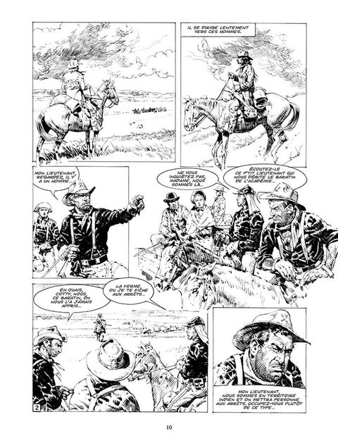 Aperçu de l'album Serpieri - L'Ouest Americain tome 2016 - La règle du jeu
