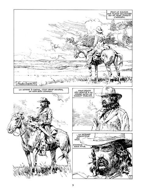 Aperçu de l'album Serpieri - L'Ouest Americain tome 2016 - La règle du jeu
