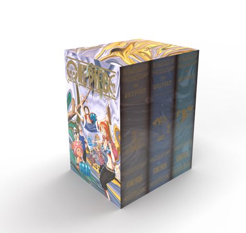 Couverture de l'album One Piece - Coffret Skypiea (T24 à T32)