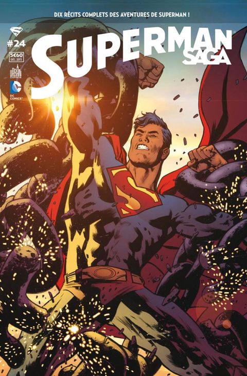 Couverture de l'album Superman Saga