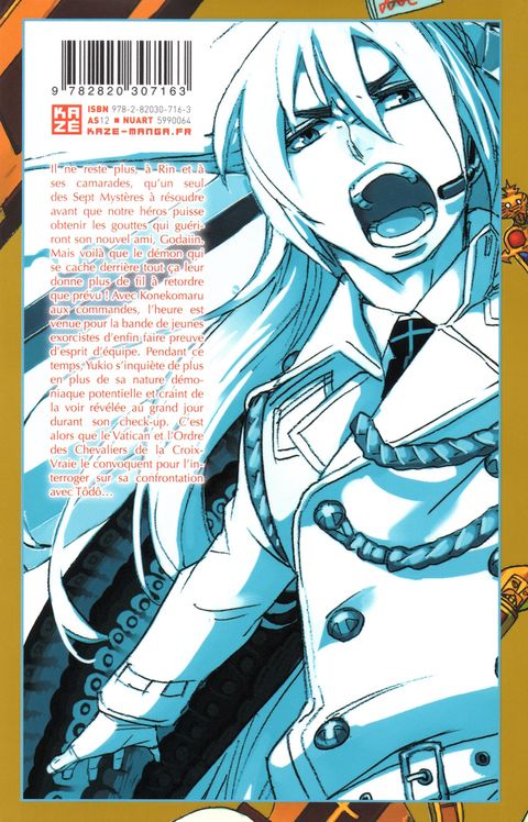 Aperçu de l'album Blue Exorcist tome 11