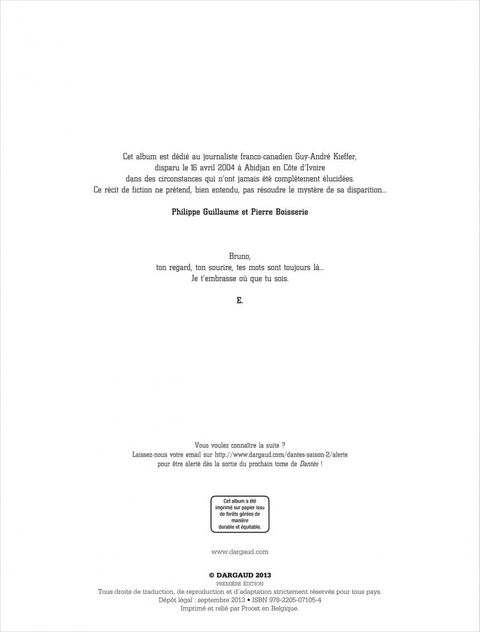 Aperçu de l'album Dantès tome 7 - Le Poison d'Ebène