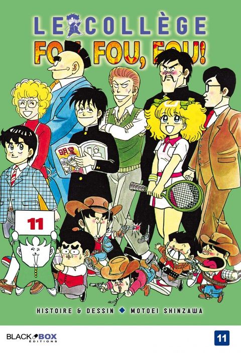 Couverture de l'album Le collège Fou Fou - Tome 11
