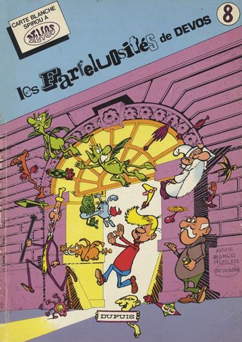 Couverture de l'album Les Farfeluosités de Devos