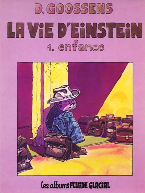 Couverture de l'album La Vie d'Einstein tome 1 - Enfance
