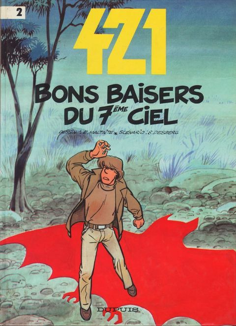 Couverture de l'album Bons baisers du 7ème ciel / Le visiteur du crétacé