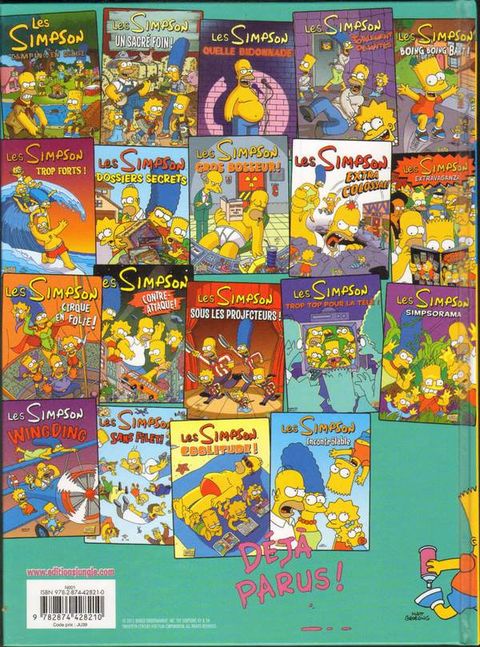 Aperçu de l'album Les Simpson tome 20 - Dollars aux Donuts
