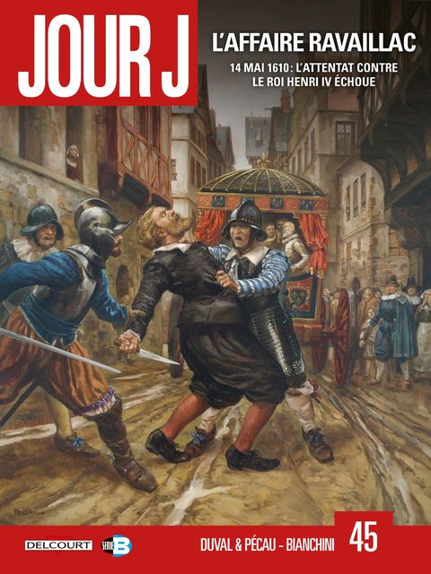 Couverture de l'album L'affaire Ravaillac