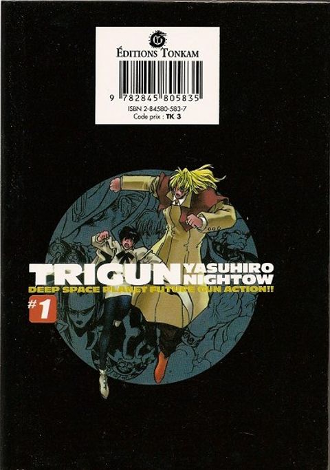 Aperçu de l'album Trigun tome 1