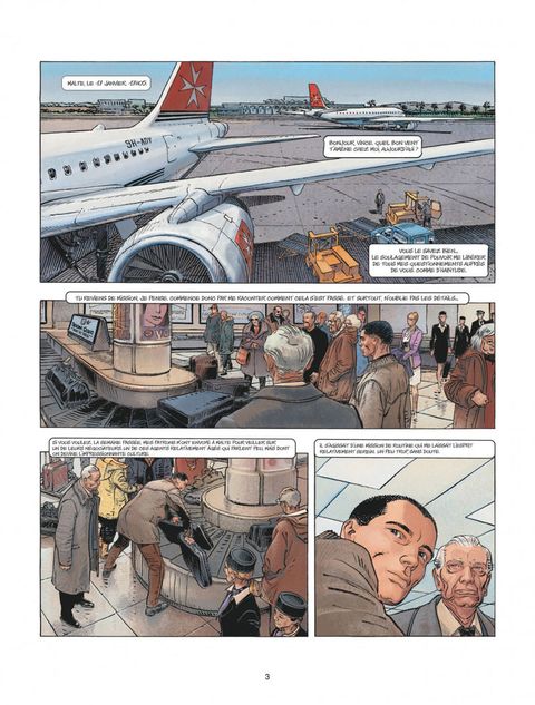 Aperçu de l'album Le Janitor tome 1 - L'Ange de Malte
