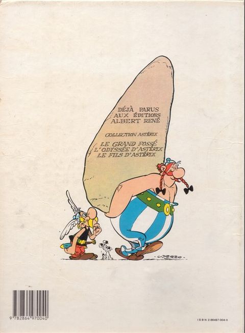 Aperçu de l'album Astérix tome 26 - L'odyssée d'Astérix