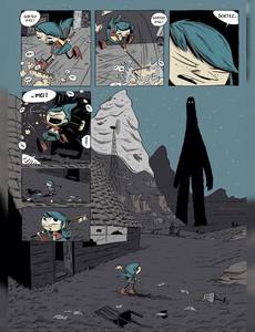 Aperçu 7 de l'album Hilda tome 2 - Hilda et le Géant de minuit