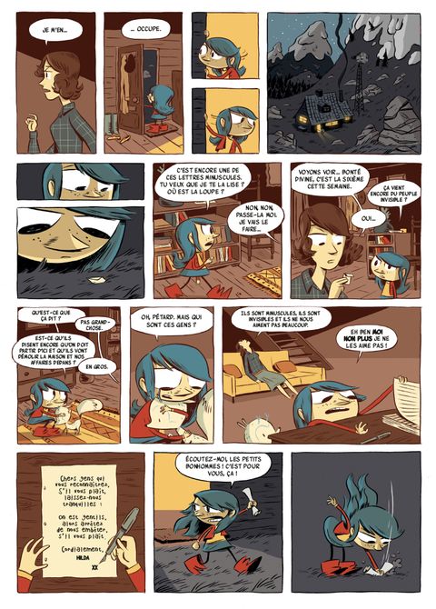 Aperçu de l'album Hilda tome 2 - Hilda et le Géant de minuit