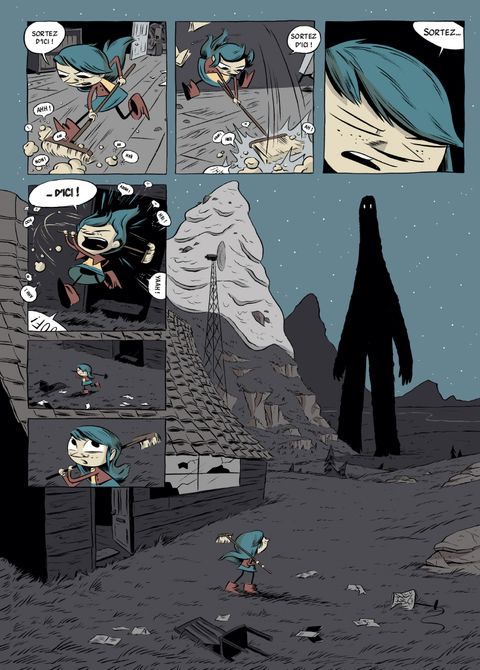 Aperçu de l'album Hilda tome 2 - Hilda et le Géant de minuit