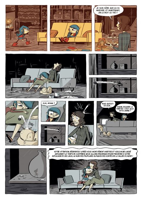 Aperçu de l'album Hilda tome 2 - Hilda et le Géant de minuit