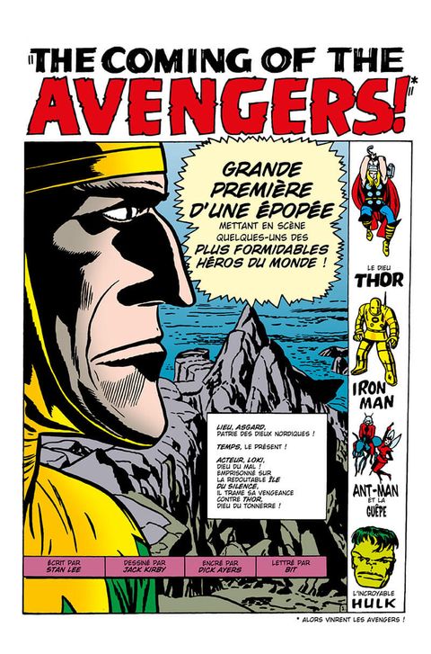 Aperçu de l'album Nous Sommes les Avengers