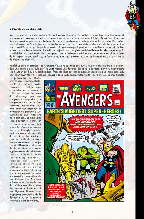 Aperçu de l'album Nous Sommes les Avengers