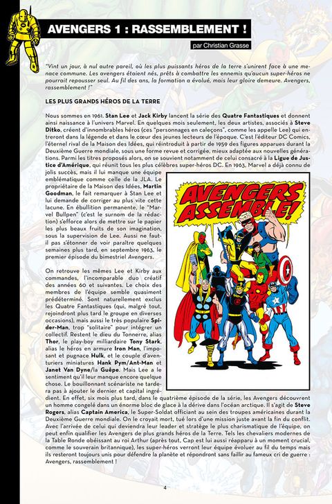 Aperçu de l'album Nous Sommes les Avengers