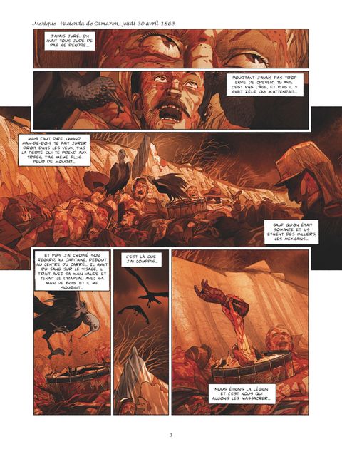 Aperçu de l'album Legio Patria Nostra tome 1 - Le Tambour