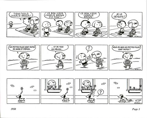 Aperçu de l'album Snoopy & les Peanuts (Intégrale chronologique) tome 1 - 1950-1952