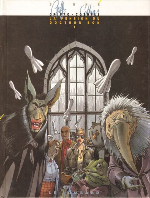 Couverture de l'album La Pension du Docteur Eon