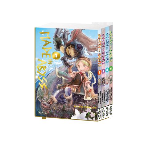 Couverture de l'album Pack Or : Made in Abyss T01 à T04