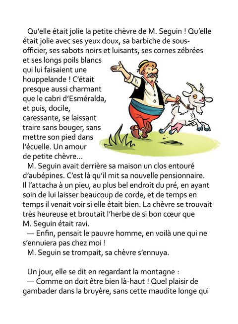 Aperçu de l'album La chèvre de M. Seguin