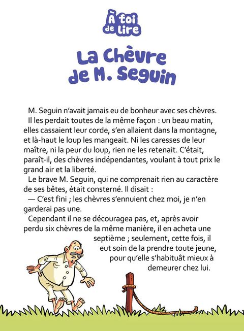 Aperçu de l'album La chèvre de M. Seguin