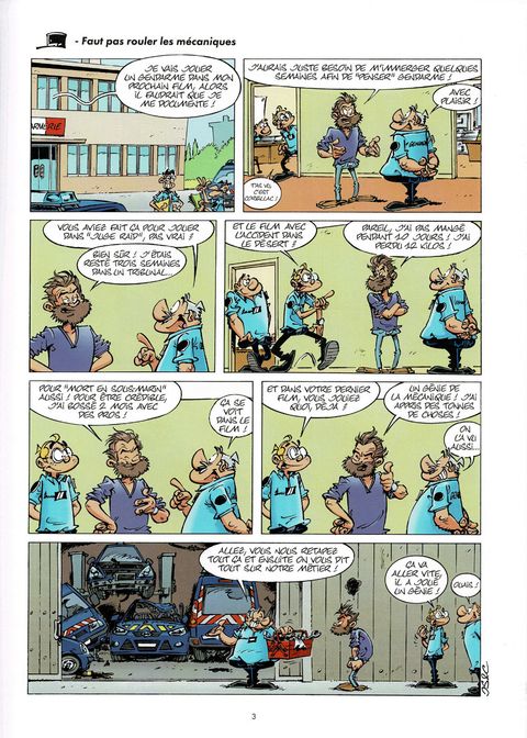 Aperçu de l'album Les Gendarmes tome 17 - Silence, ça tourne !