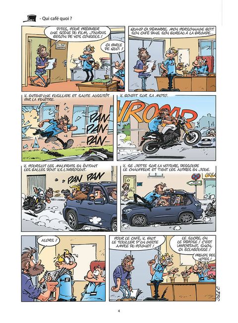Aperçu de l'album Les Gendarmes tome 17 - Silence, ça tourne !
