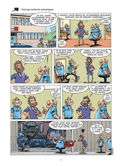 Aperçu de l'album Les Gendarmes tome 17 - Silence, ça tourne !