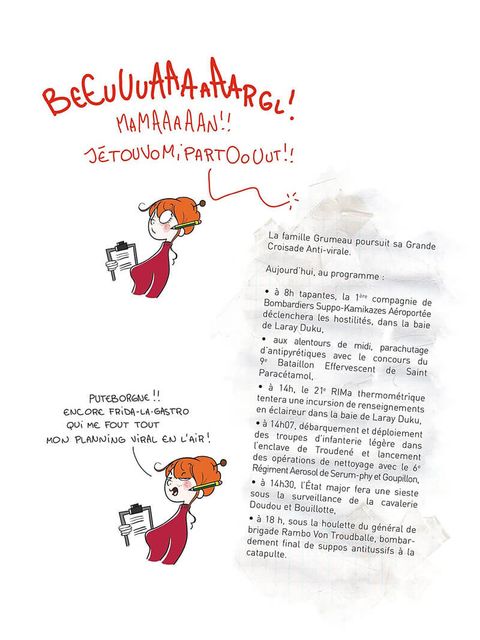 Aperçu de l'album Le Petit Grumeau Illustré tome 2 - Chroniques de la Lose Parentale