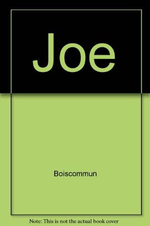 Couverture de l'album Joe
