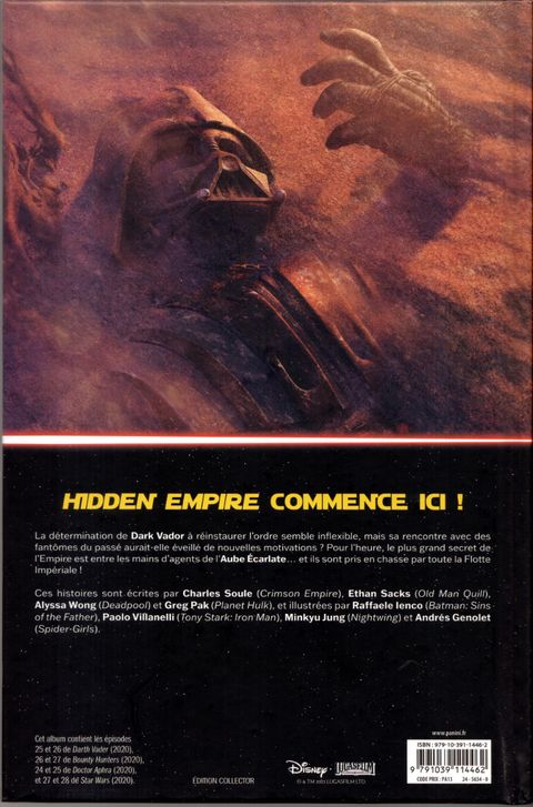 Aperçu de l'album Star Wars : Hidden Empire - Prologue