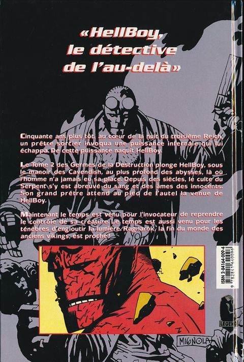 Aperçu de l'album Hellboy (dark Horse France) tome 2 - Les germes de la destruction tome 2