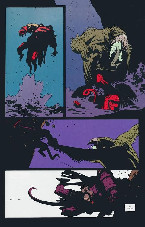 Aperçu de l'album Hellboy (dark Horse France) tome 2 - Les germes de la destruction tome 2