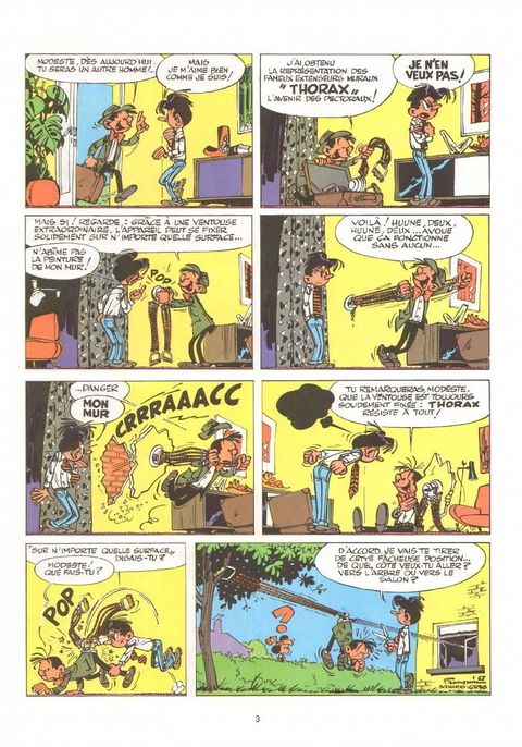Aperçu de l'album Modeste et Pompon (Himalaya) tome 4 - Tais-toi, Modeste ! (R4)