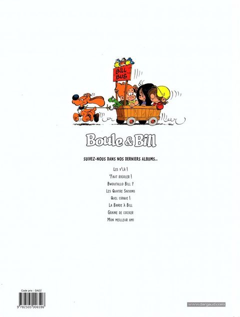 Aperçu de l'album Boule & Bill tome 25 - Les v'là !