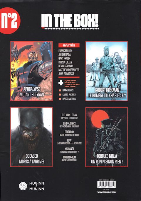 Aperçu de l'album Comic Box (annuel) tome 2 - Comic Box, la revue T2