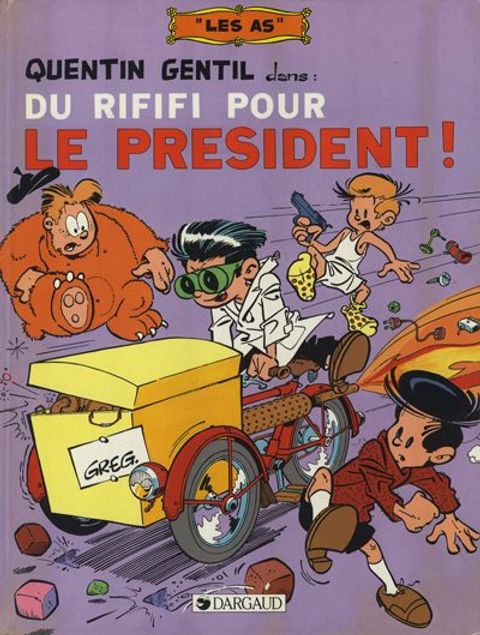 Couverture de l'album Du Rififi pour le President