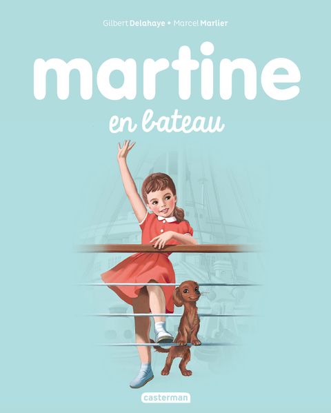 Couverture de l'album Martine en bateau