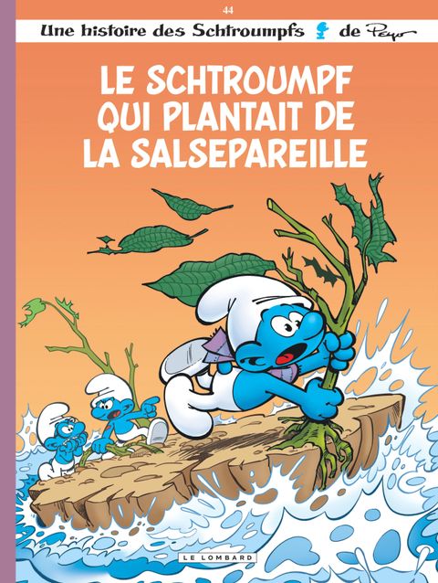 Couverture de l'album Le Schtroumpf qui plantait la Salsepareille