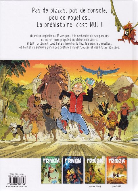 Aperçu de l'album Frnck tome 2 - Le baptême du feu