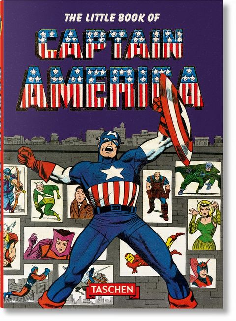 Couverture de l'album The Little Book of Captain America