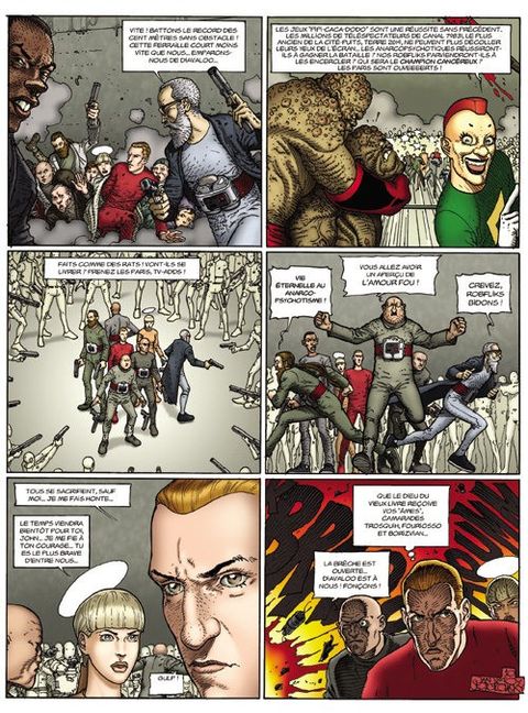 Aperçu de l'album Avant l'Incal tome 5 - Ouisky, Spv & Homeoputes