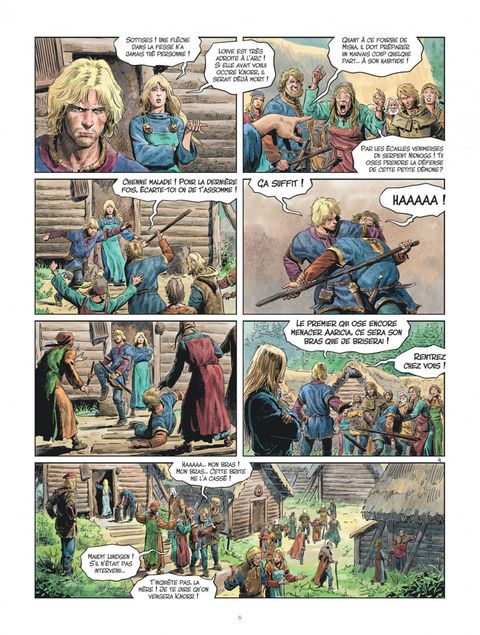 Aperçu de l'album Thorgal (Louve) tome 4 - Crow
