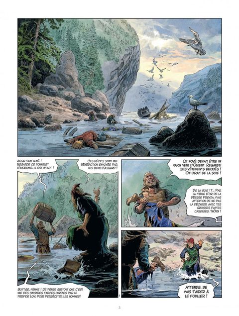 Aperçu de l'album Thorgal (Louve) tome 4 - Crow