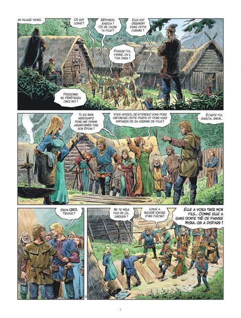 Aperçu de l'album Thorgal (Louve) tome 4 - Crow