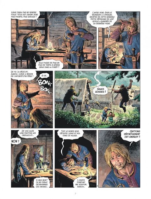 Aperçu de l'album Thorgal (Louve) tome 4 - Crow